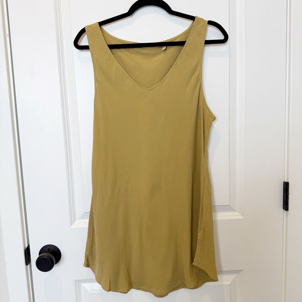 Soft Surroundings Top Womens Large 100% Silk Long Length Mature Sustainable‎ EUC